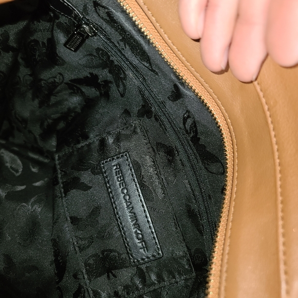 Rebeccaminkoff designer Purse butterfly lining with Gold Hardware. - Picture 7 of 8